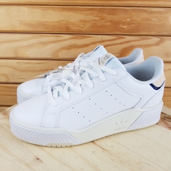 adidas Originals Court Tourino Sneaker Casual Platform Shoes GY4427 NEW Lace-up - Picture 10 of 15